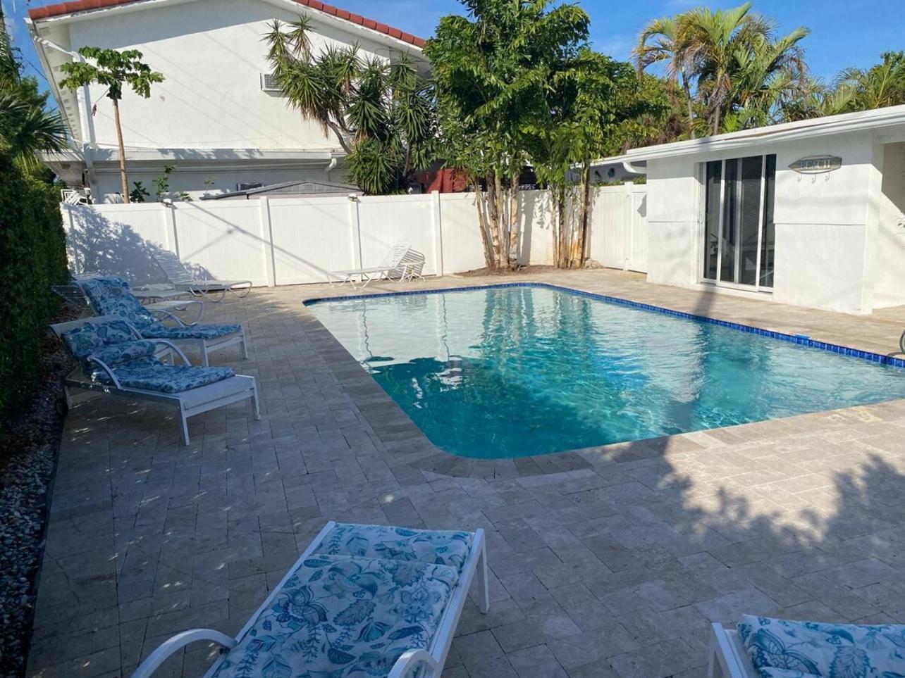 Apartament 2 Min Walk To The Beach- Renovated King Studio #2 Fort Lauderdale Zewnętrze zdjęcie